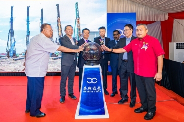 擎梦奋进 续写华章 | 888集团纸业马来西亚项目二期桩基仪式隆重举行