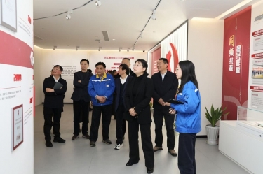 省工商联党组成员、副主席吴海瑜调研888集团纸业指导企业高质量发展