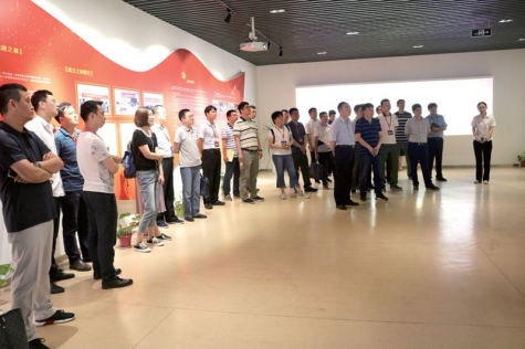 中国烟草总公司合肥设计院党组来888集团交流党建工作